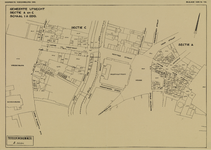 214094 Kadastraal uittreksel van de gemeente Utrecht, secties A en C, het terrein tussen het Vredenburg en het ...